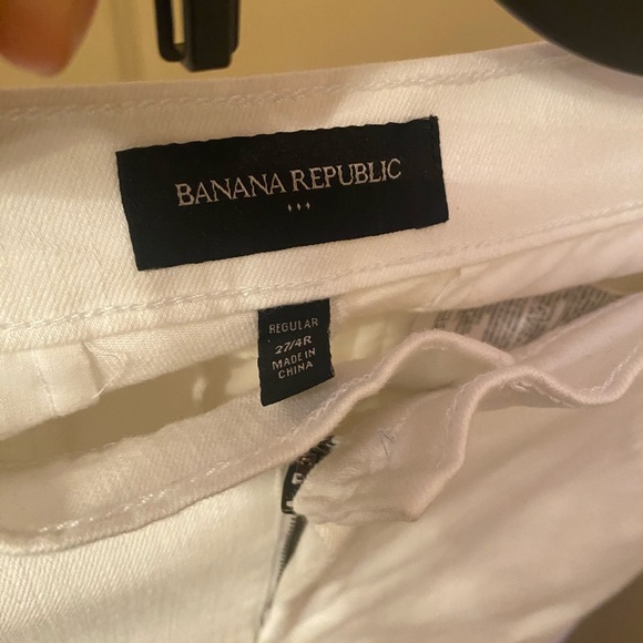 White banana republic sailor pants size 4/27 - Picture 3 of 3